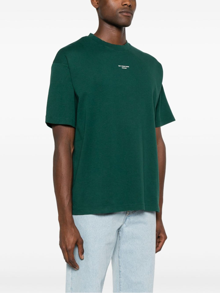 Drole De Monsieur
T-shirt in jersey di cotone verde