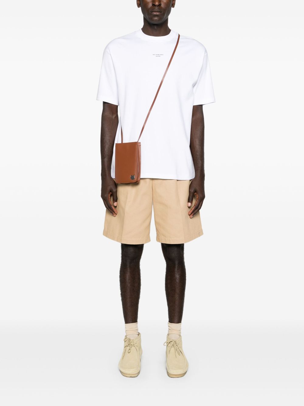 Drole De Monsieur
T-shirt in jersey di cotone bianco