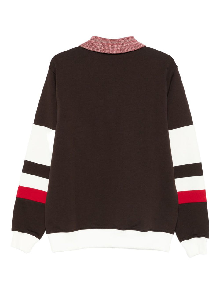 Drôle De Monsieur Polo con dettaglio a righe