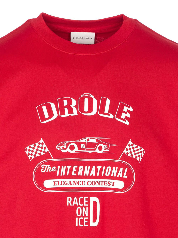 Drôle De Monsieur
T-shirt in cotone con stampa grafica