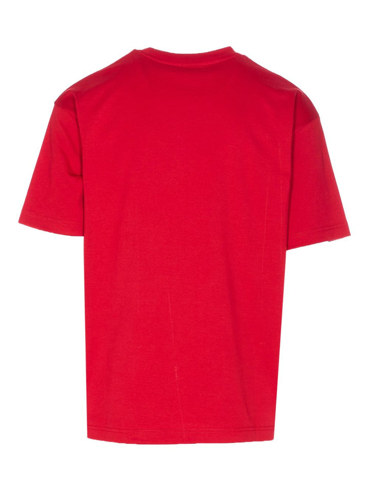 Drôle De Monsieur T-shirt in cotone con stampa grafica