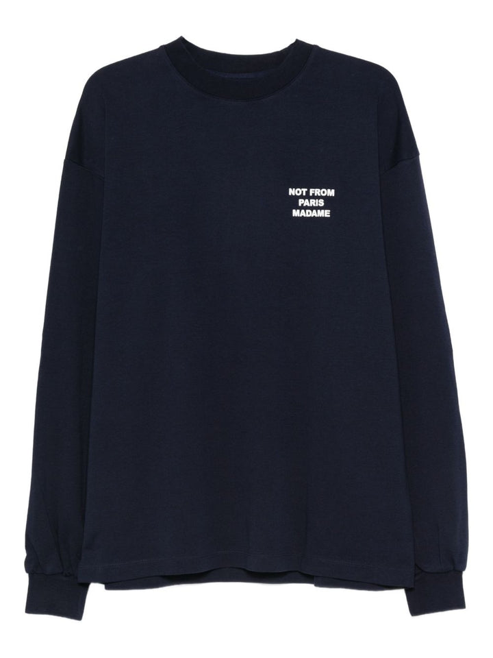 Drôle De Monsieur T-shirt a maniche lunghe