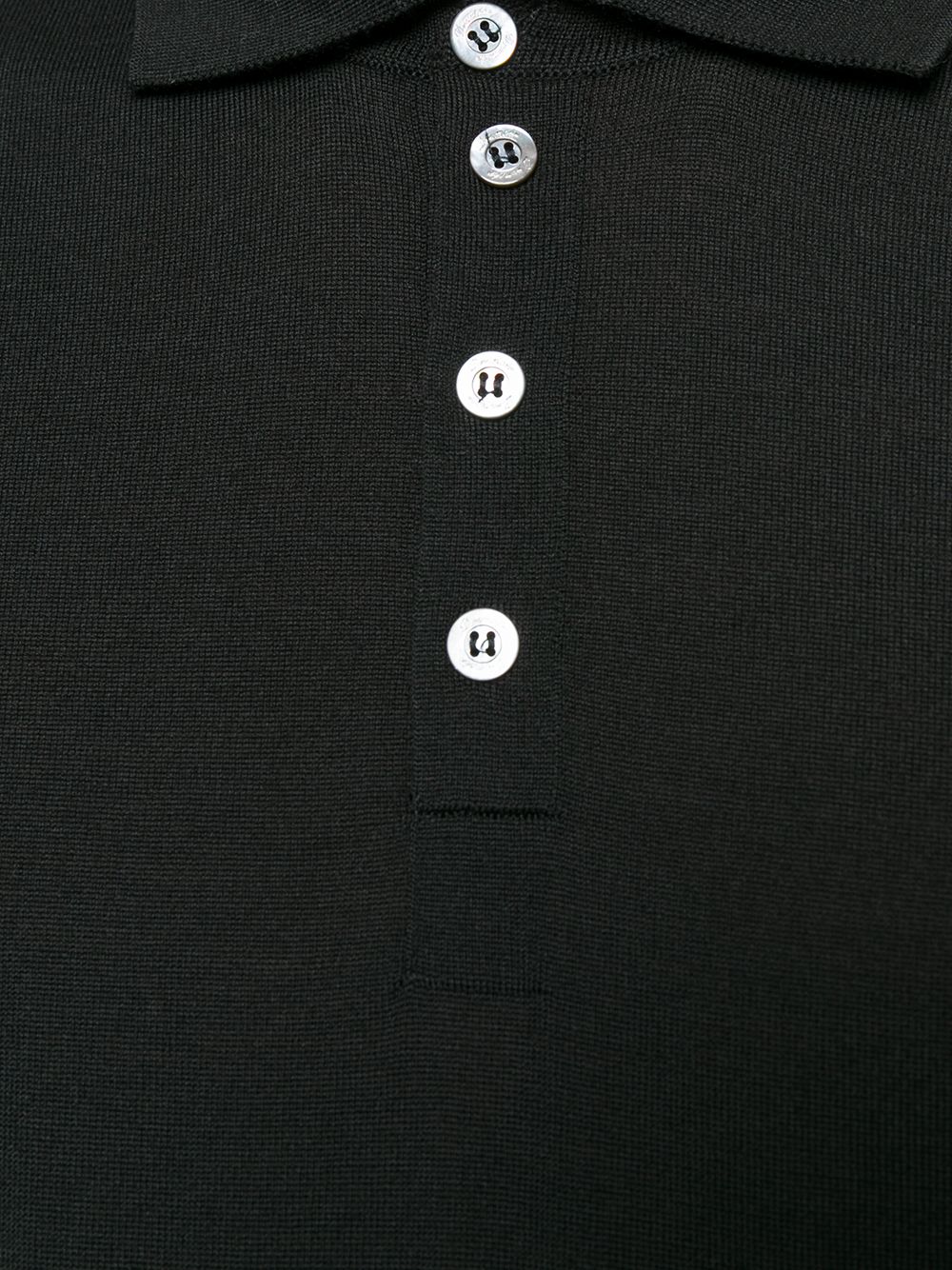 Drumohr
Polo in lana merino nera