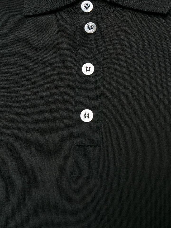 Drumohr
Polo in lana merino nera