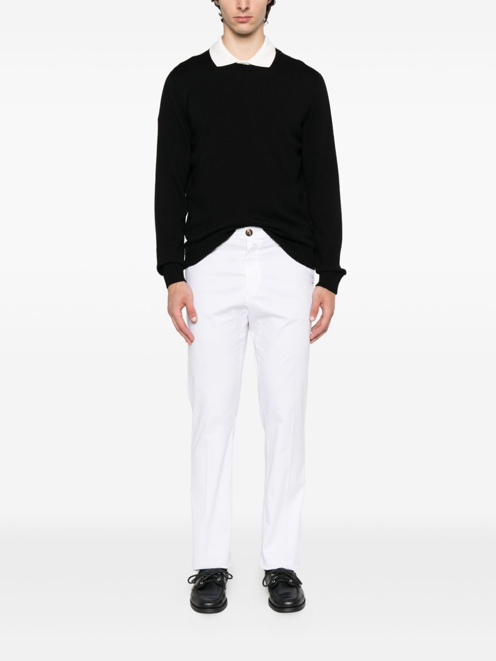 Drumohr Maglione Girocollo in Lana