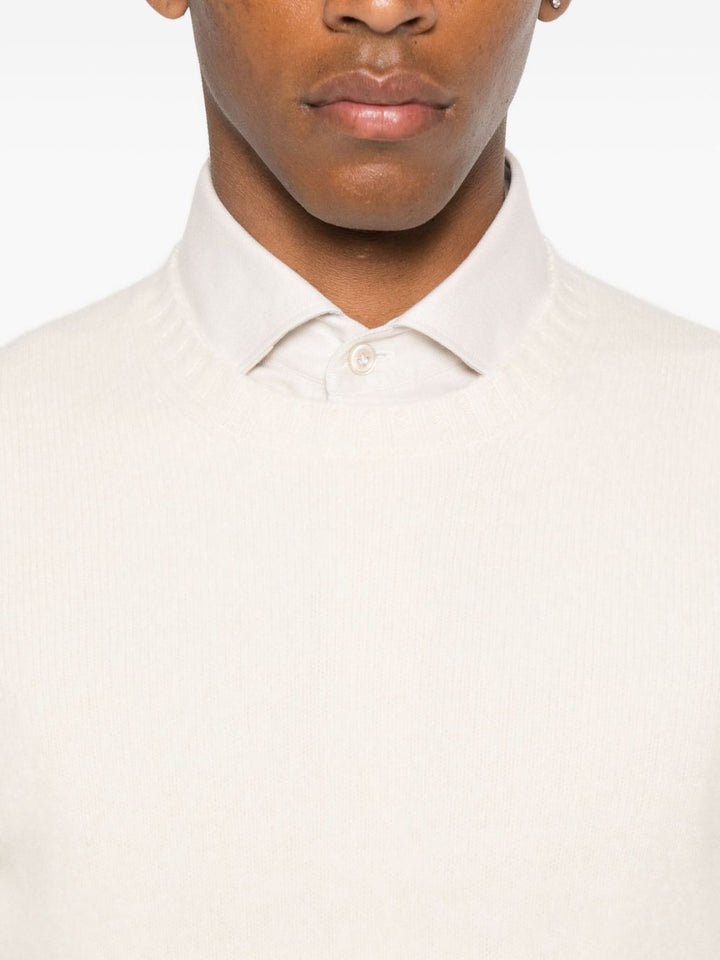 Drumohr
Maglione beige in lana d'agnello