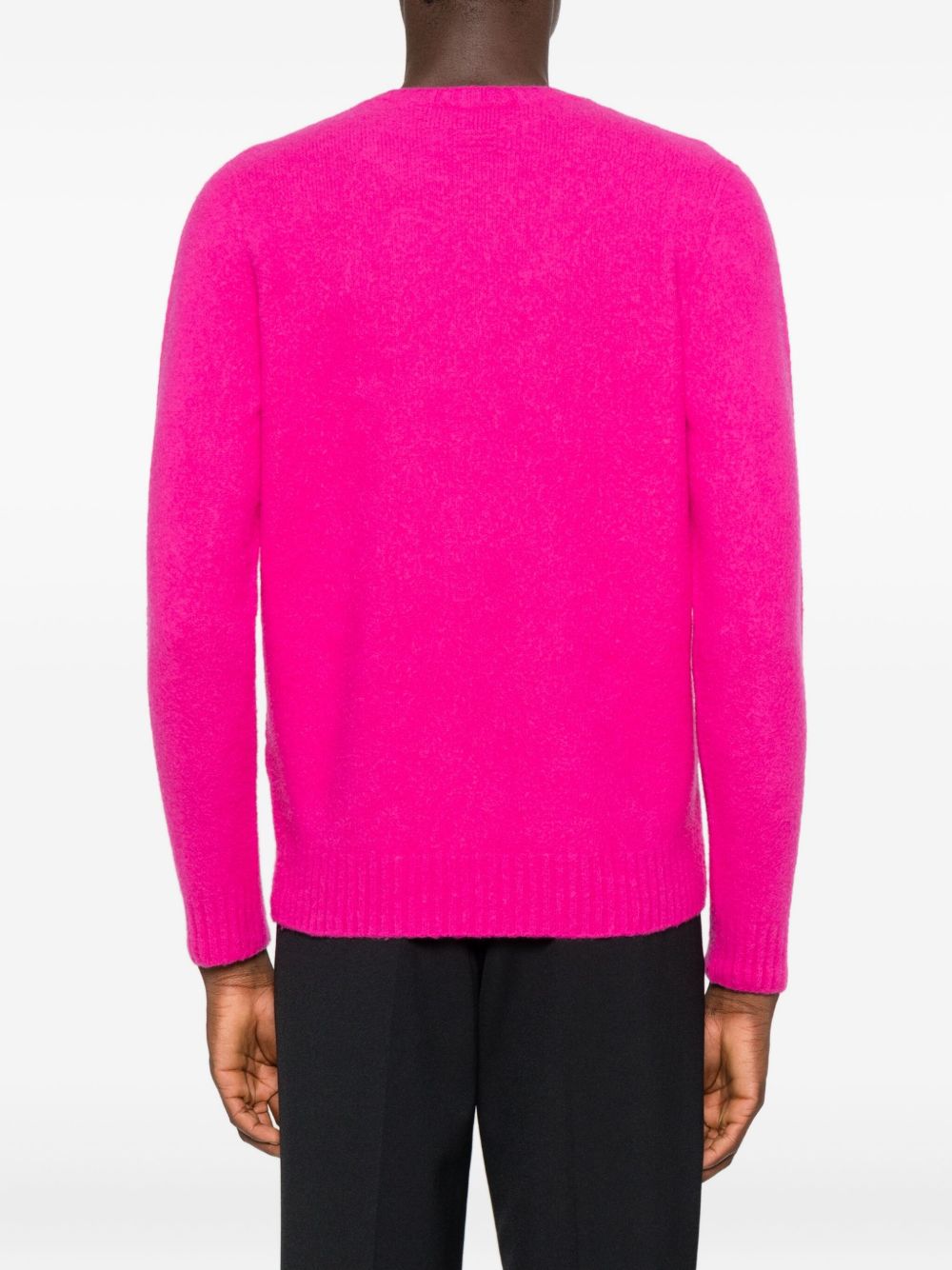 DRUMOHR maglione girocollo, manica lunga, colore fuxia