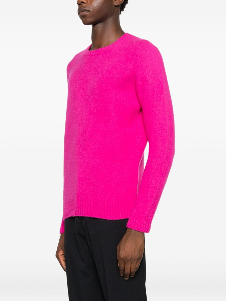 DRUMOHR maglione girocollo, manica lunga, colore fuxia