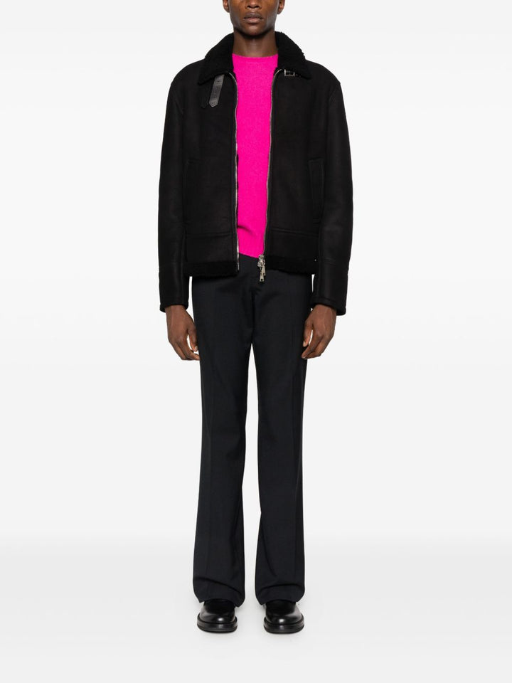 DRUMOHR maglione girocollo, manica lunga, colore fuxia