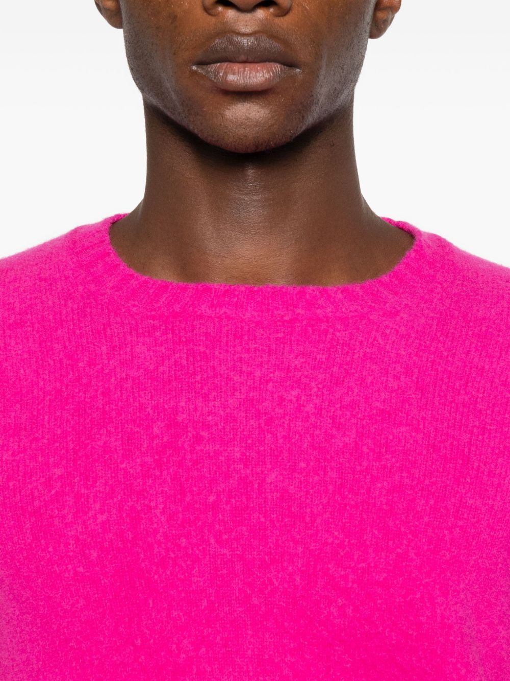 DRUMOHR maglione girocollo, manica lunga, colore fuxia