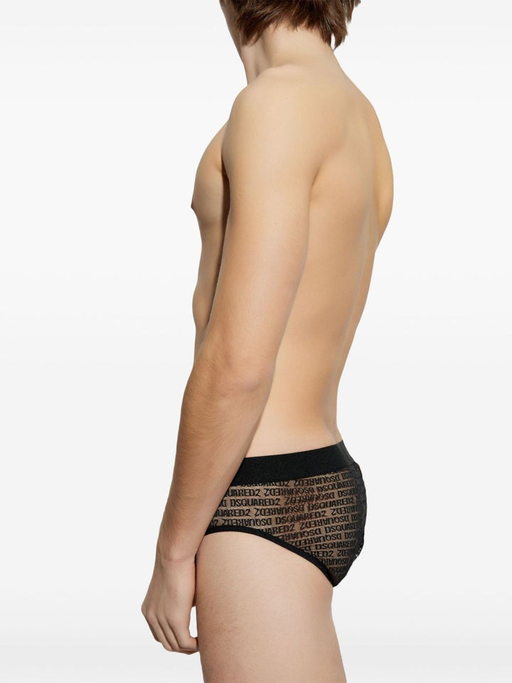 Dsquared REALIZZATO IN NYLON TRASPARENTE