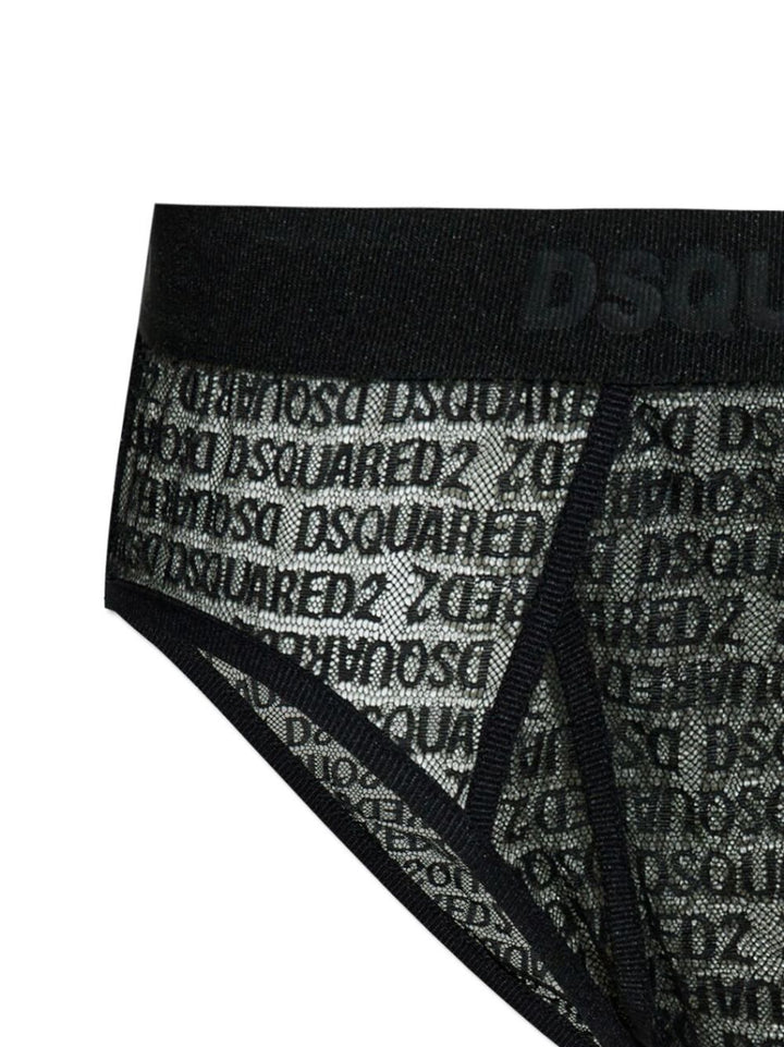 Dsquared REALIZZATO IN NYLON TRASPARENTE