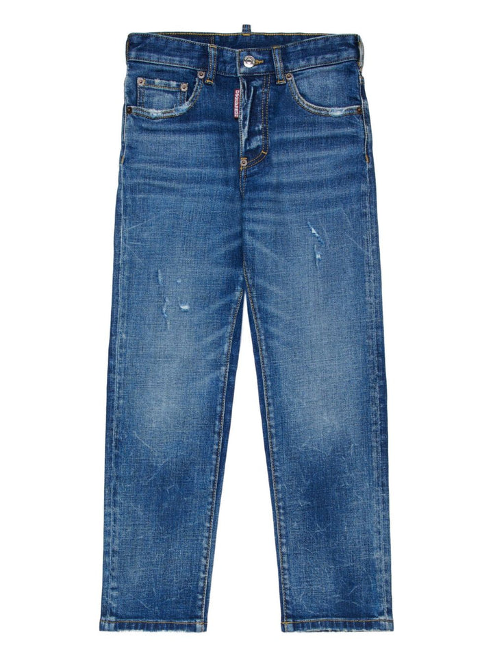 Jeans Blu DSQUARED KIDS