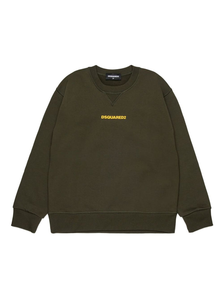 Felpa DSQUARED KIDS Verde