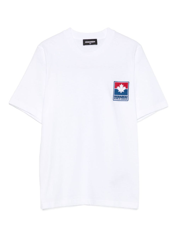 T-Shirt DSQUARED KIDS Bianco