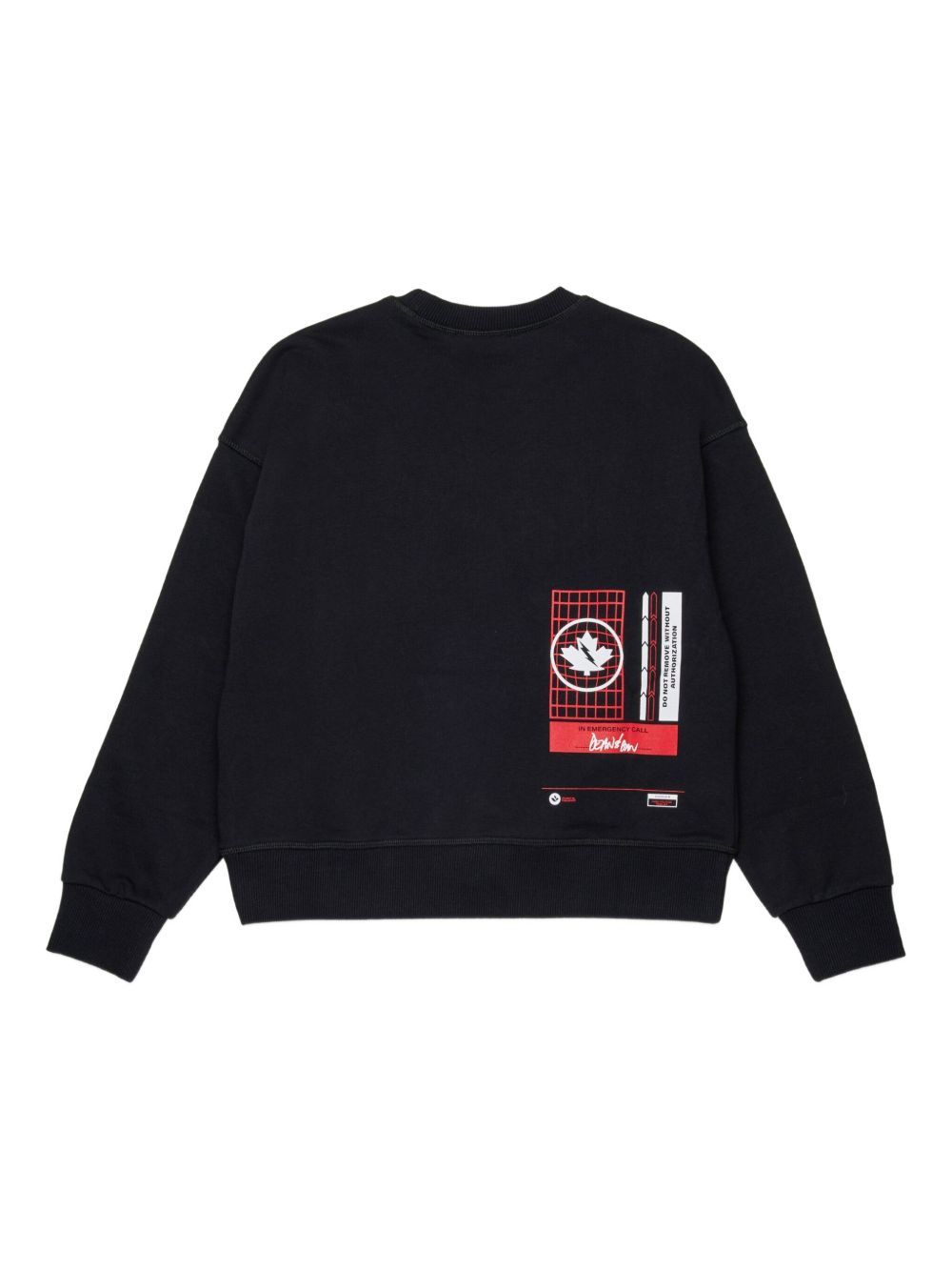 DSQUARED2 KIDS Felpa con stampa logo