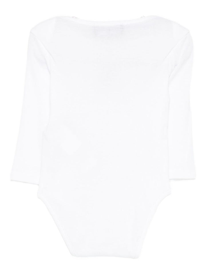 DSQUARED2 KIDS Body in cotone a maniche lunghe