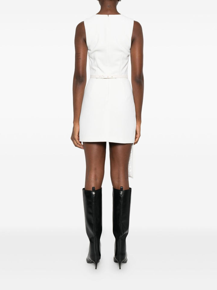 Elisabetta Franchi abito da festa asimmetrico con dettaglio in vita