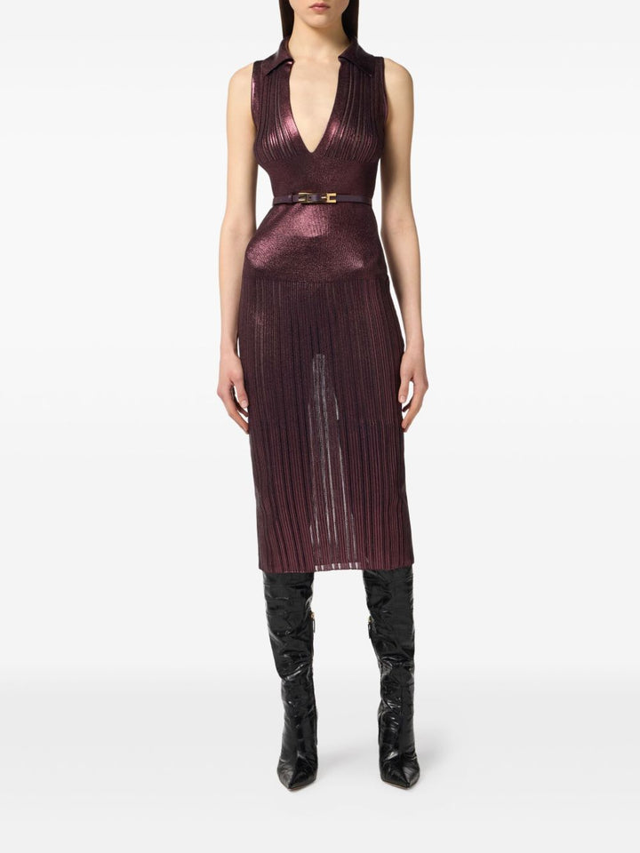 Elisabetta Franchi
Abito midi plissettato