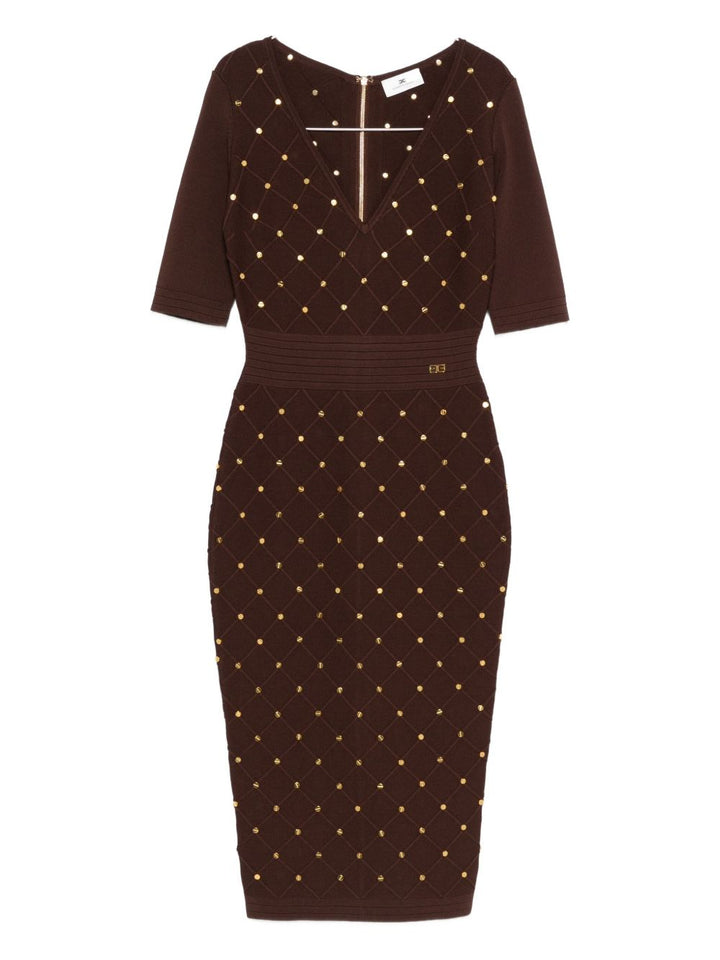 Elisabetta Franchi Abito  Marrone