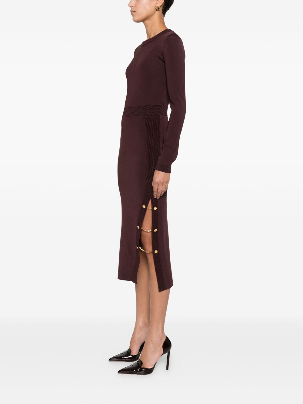 Elisabetta Franchi Abito Bordeaux