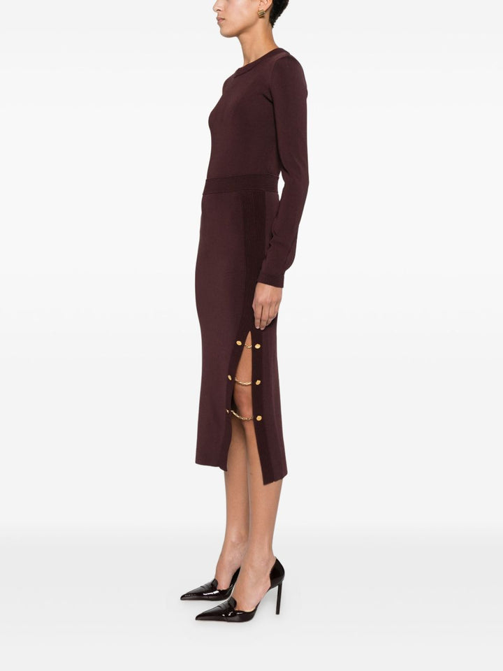 Elisabetta Franchi Abito Bordeaux