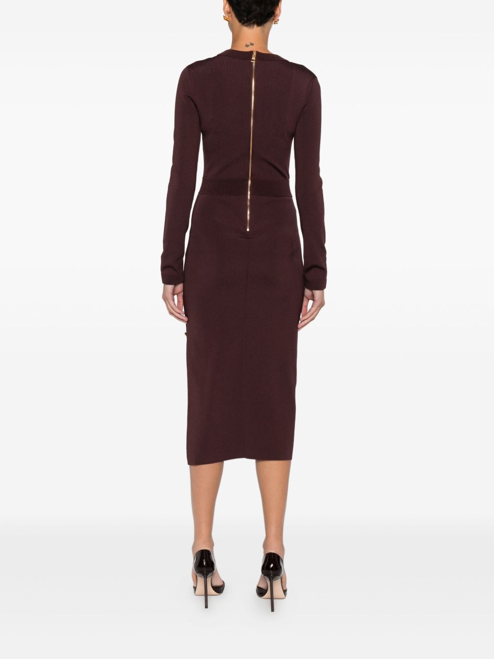 Elisabetta Franchi Abito Bordeaux