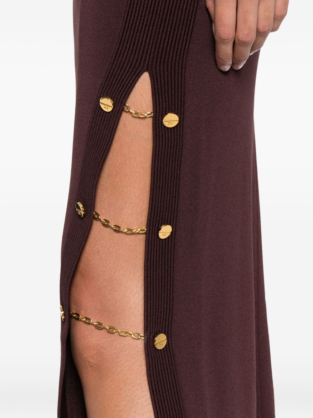 Elisabetta Franchi Abito Bordeaux