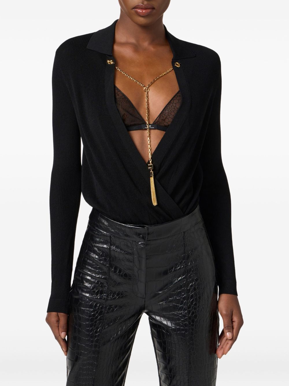 Elisabetta Franchi Body nero