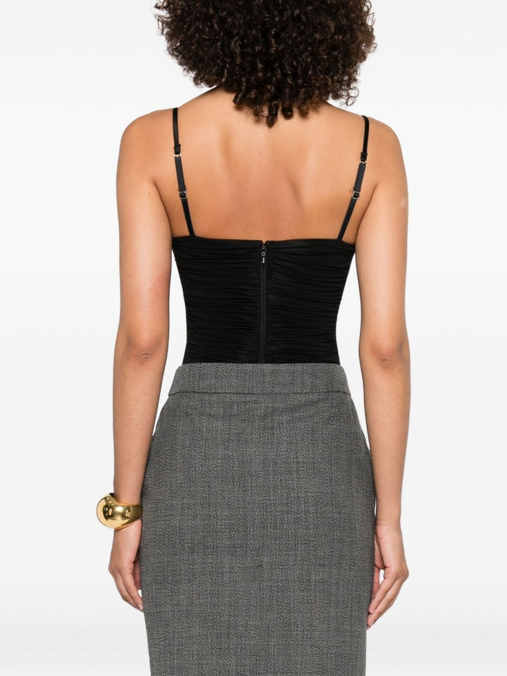 Elisabetta Franchi Body con ruches