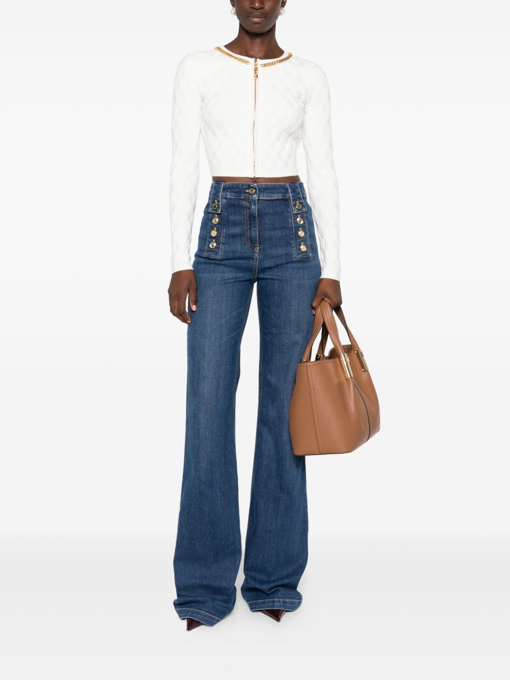 Elisabetta Franchi Pantaloni in denim