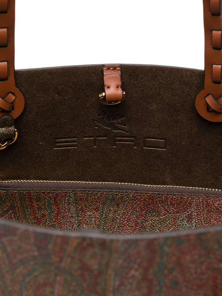 ETRO Borsa tote con stampa paisley