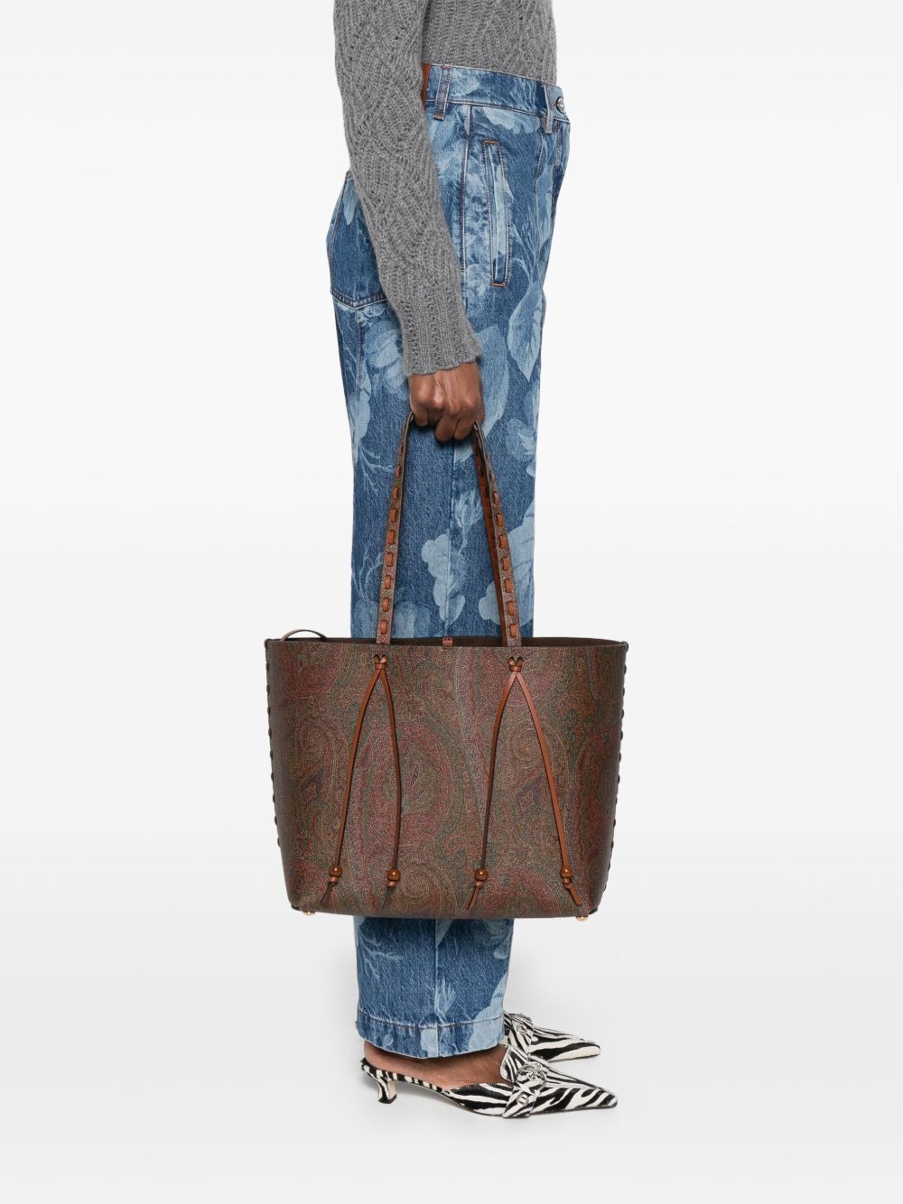 ETRO
Borsa tote con stampa paisley