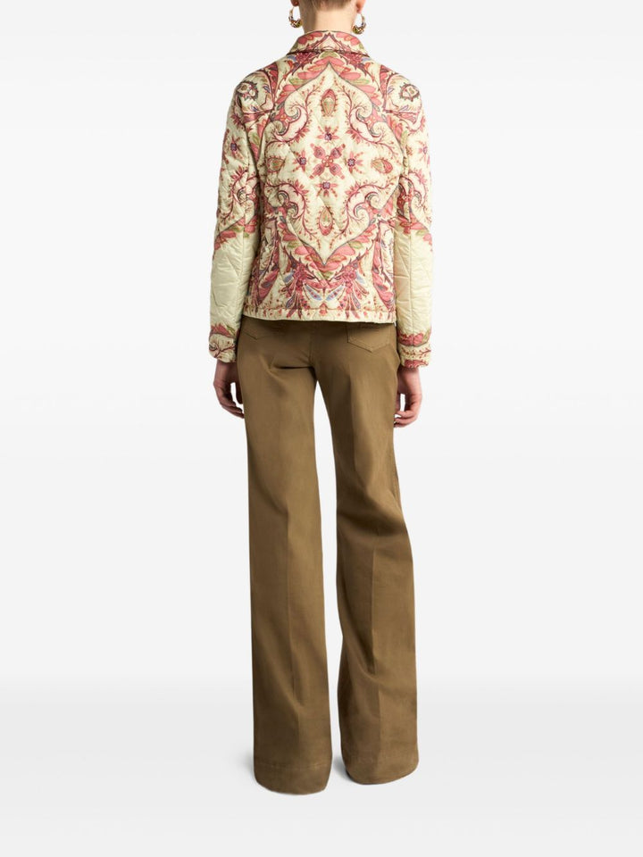 Etro 
Giacca imbottita con stampa foliage.