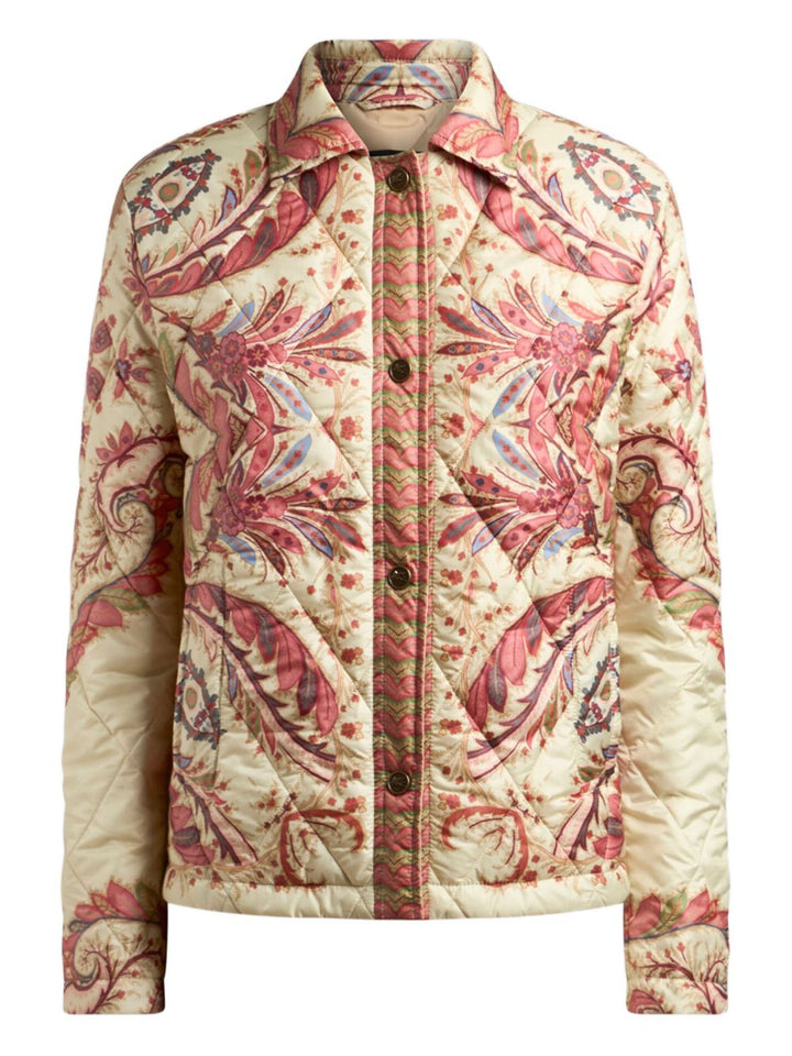 Etro 
Giacca imbottita con stampa foliage.