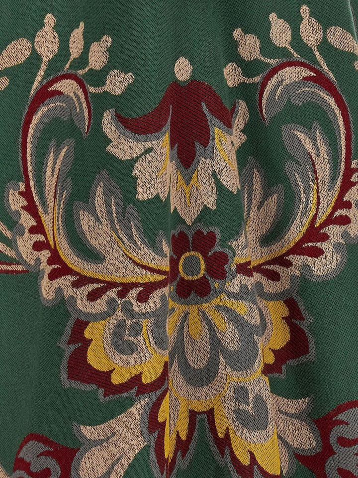 ETRO Mantella con cappuccio a fiori