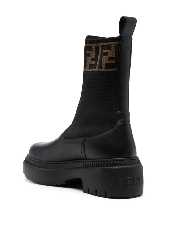 Fendi Biker Domino
in pelle nera