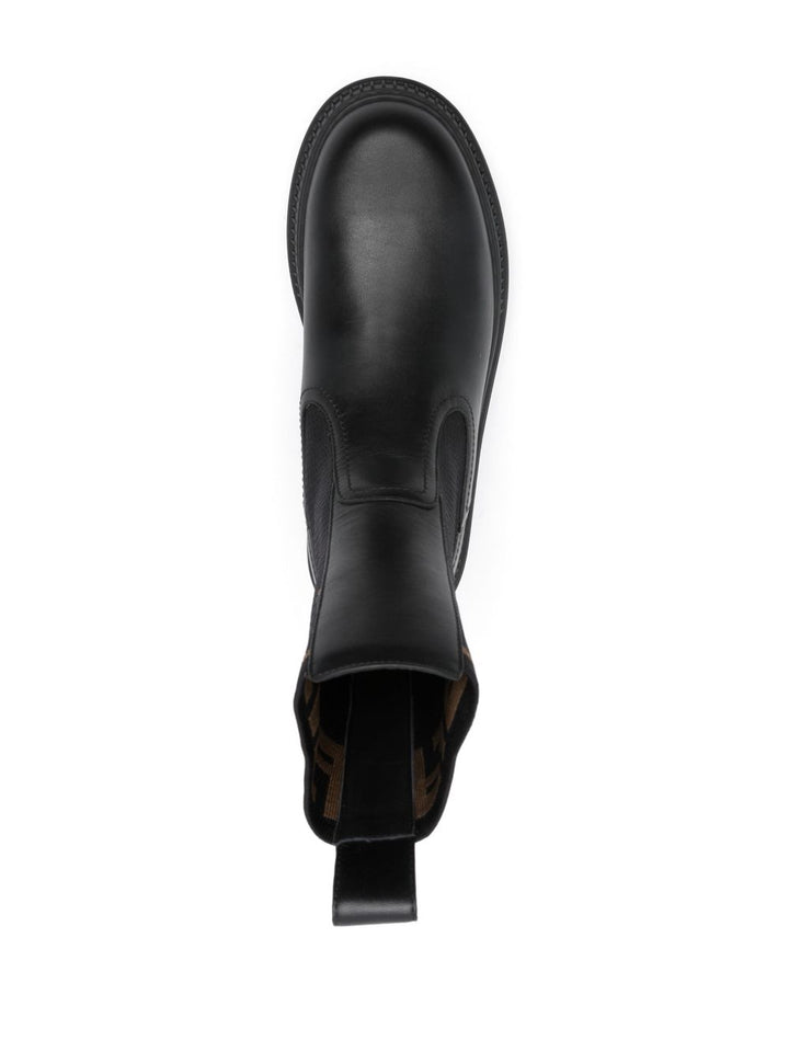 Fendi Biker Domino
in pelle nera
