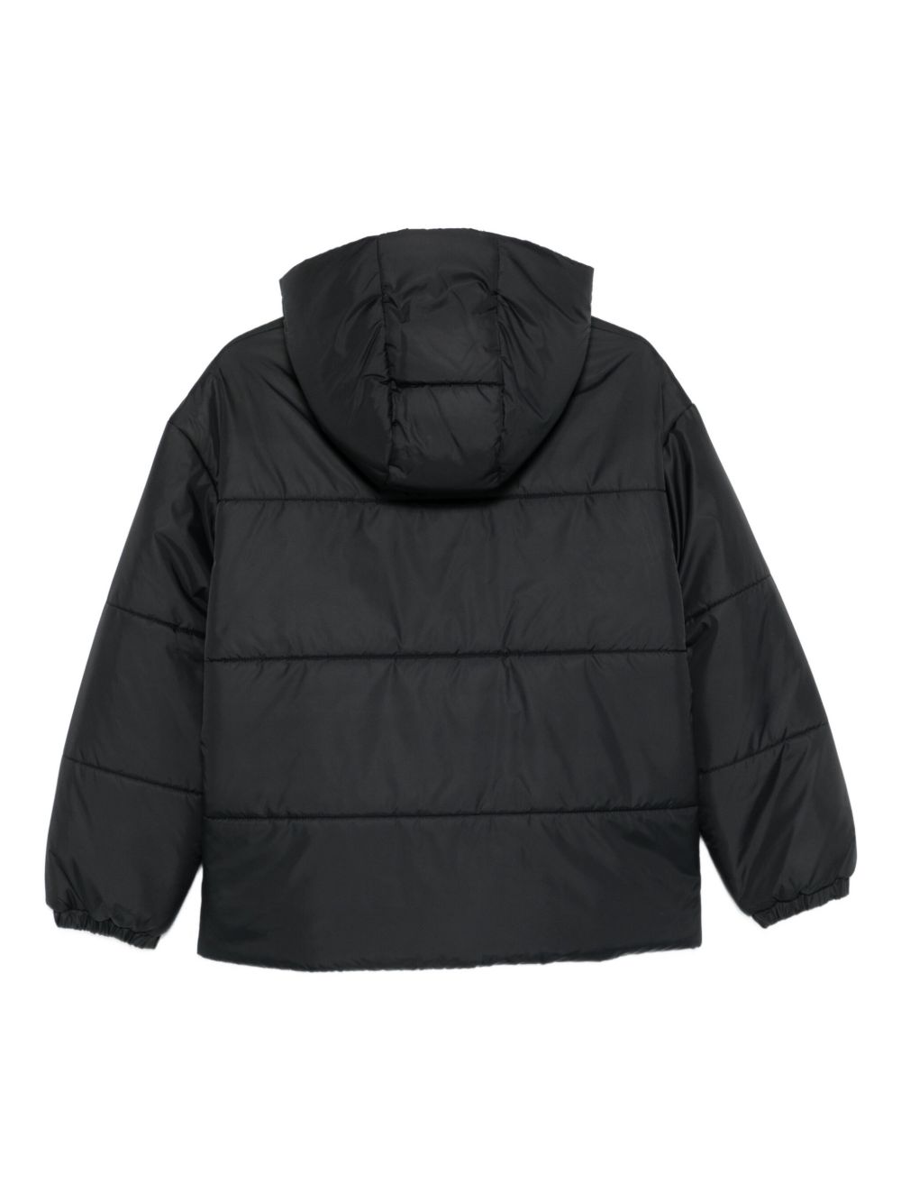 Fendi Kids Piumino nero reversibile per bambini