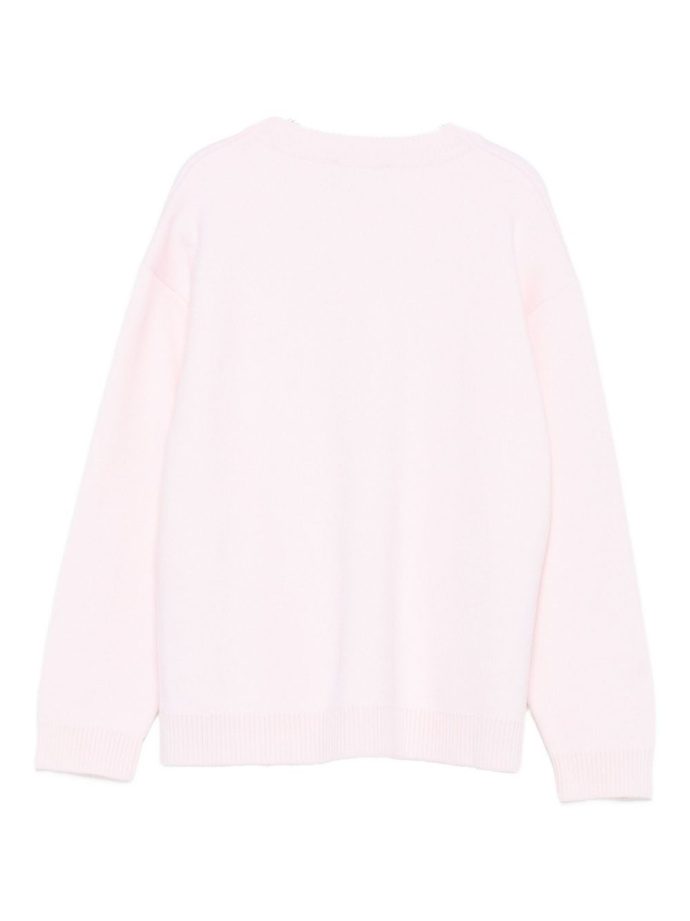 Fendi Kids Maglia di lana junior color rosa