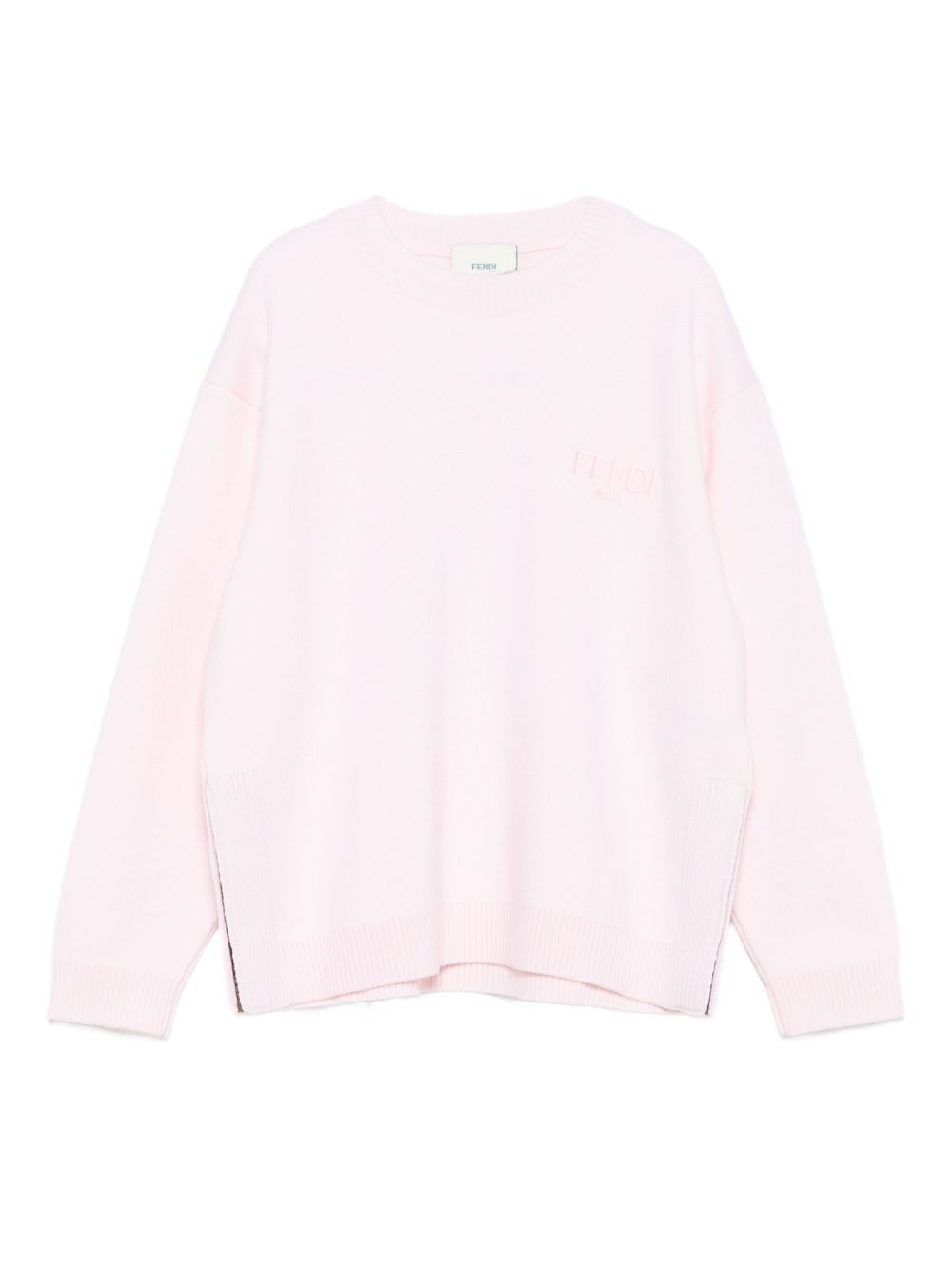 Fendi Kids
Maglia di lana junior color rosa