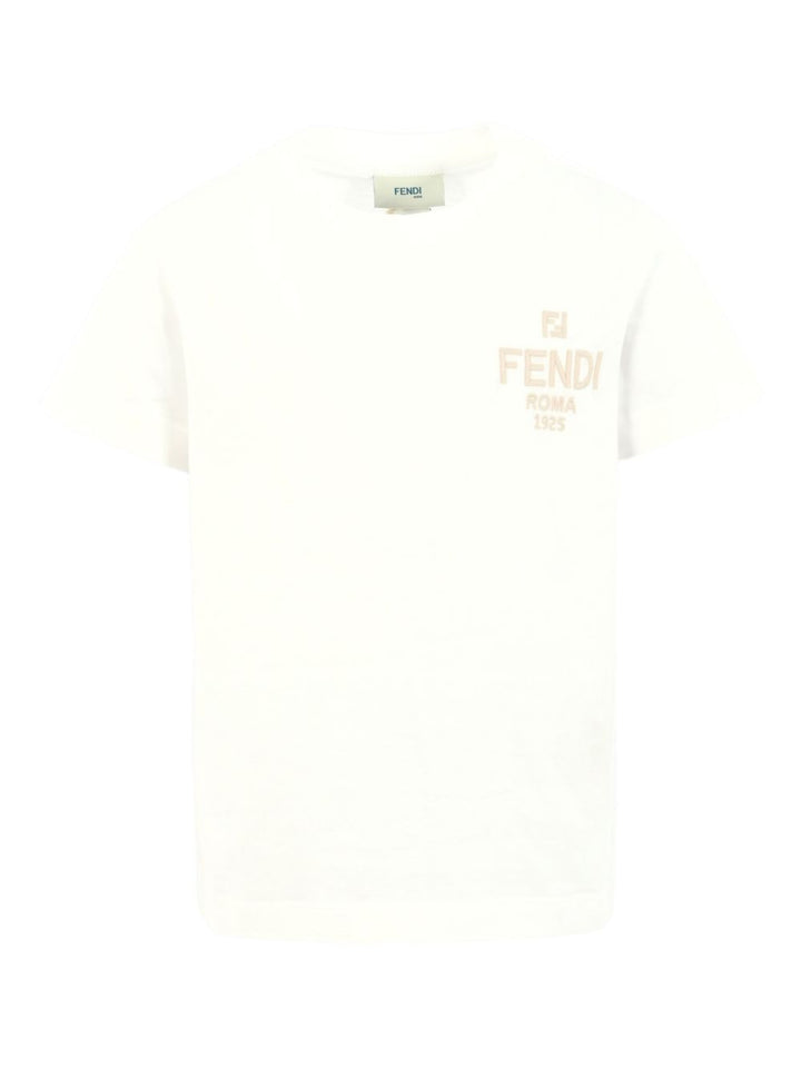 Fendi Kids T-shirt con logo