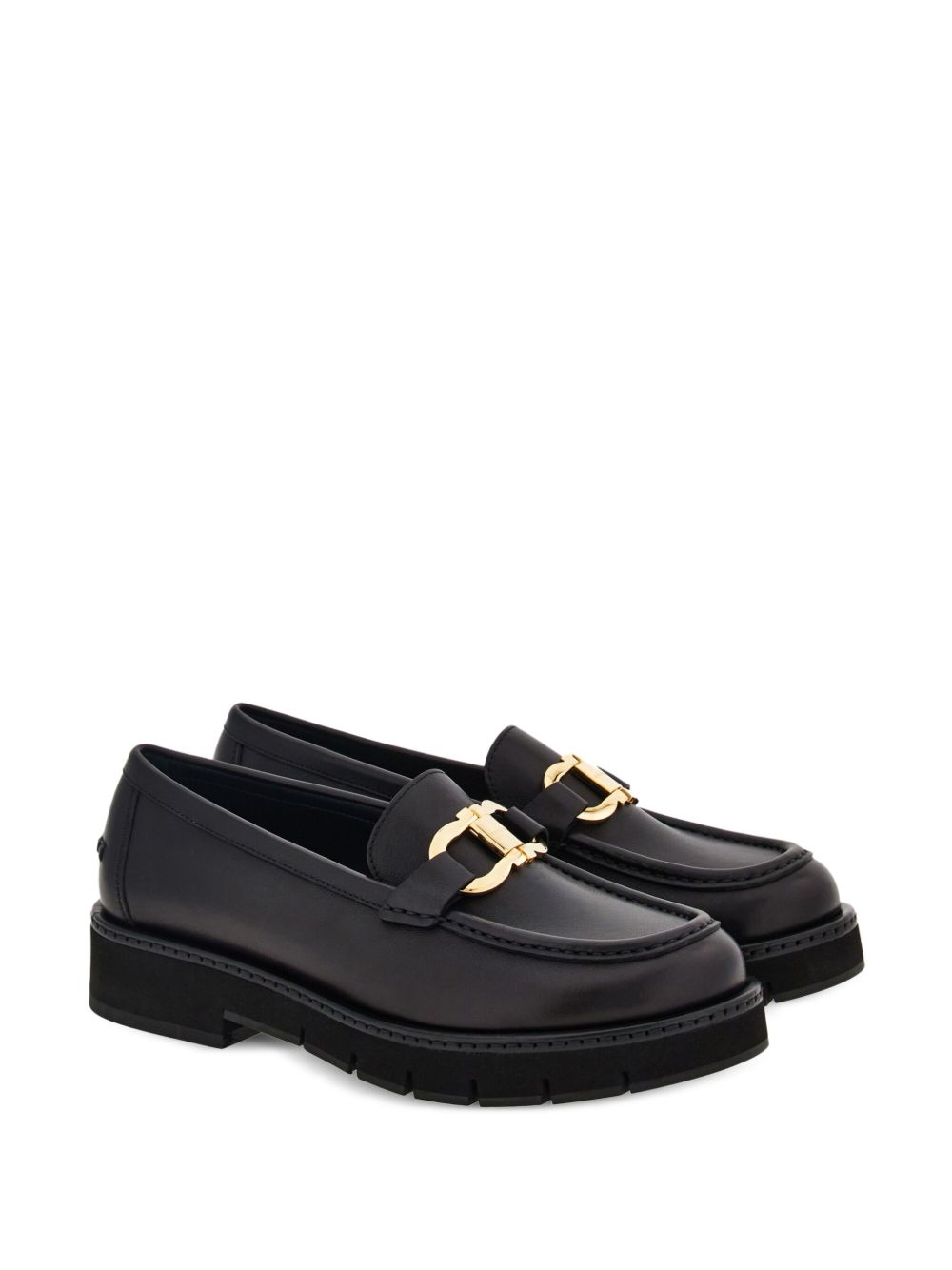 Ferragamo
Mocassini con placca Gancini