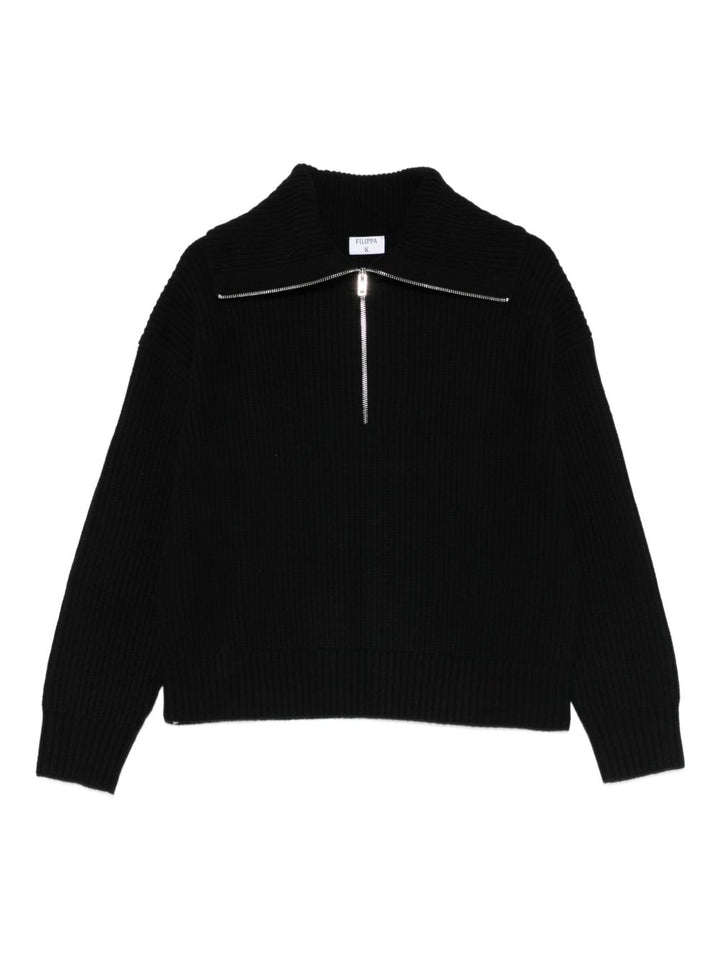 Filippa K Maglione con mezza zip