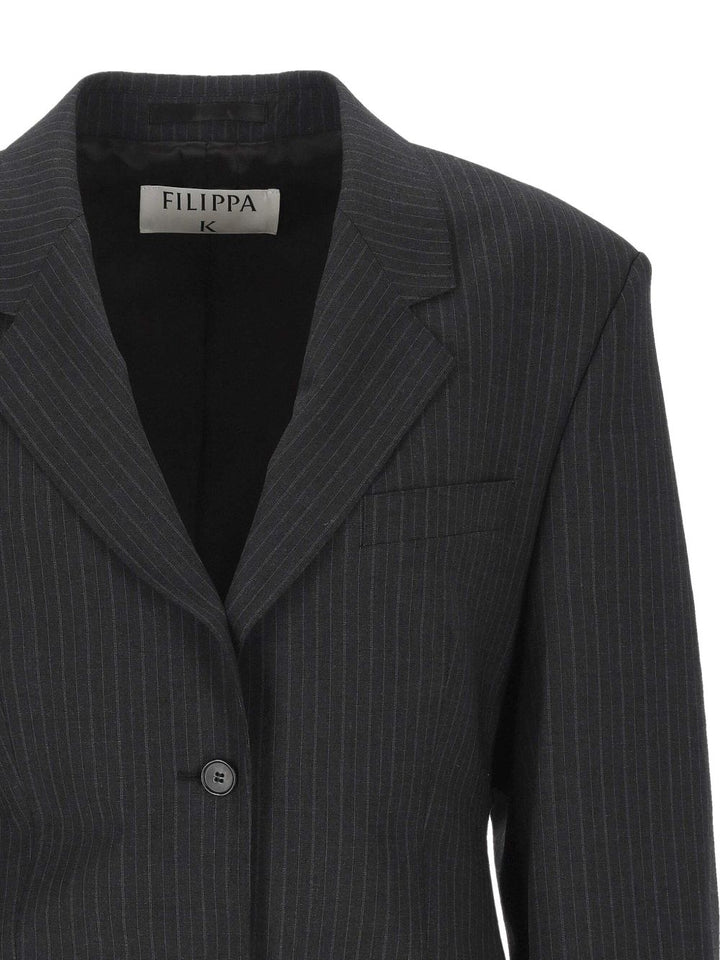 Filippa K
Giacca nera con motivo gessato