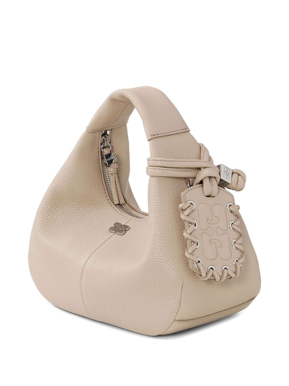 GANNI Borsa tote mini in pelle