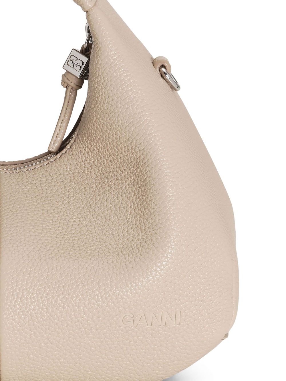 GANNI Borsa tote mini in pelle