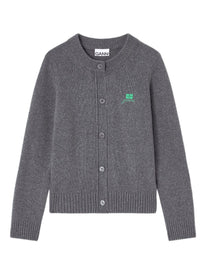 GANNI Cardigan con scollo rotondo