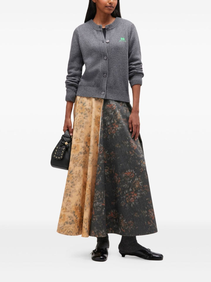 GANNI Cardigan con scollo rotondo