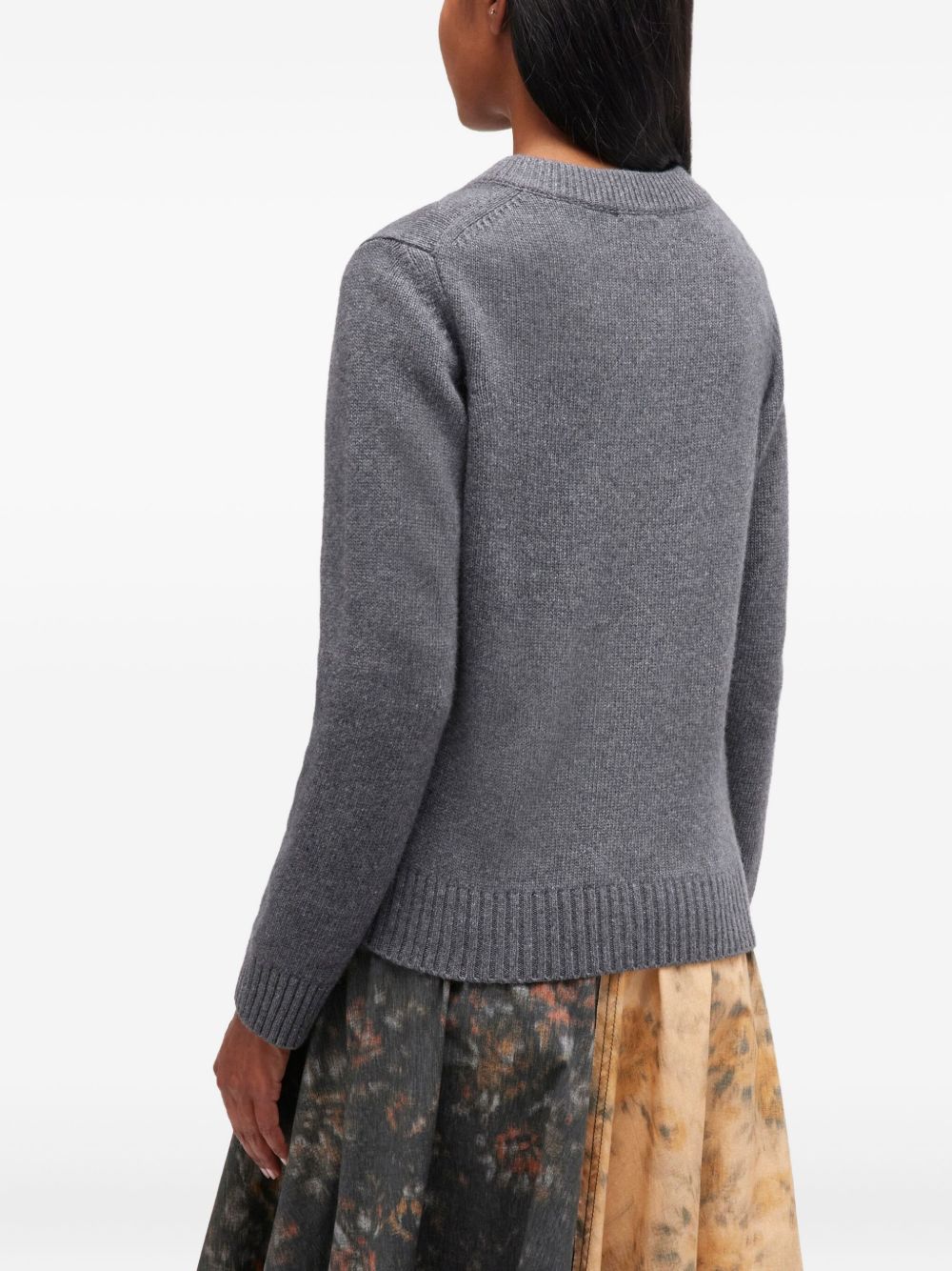 GANNI Cardigan con scollo rotondo